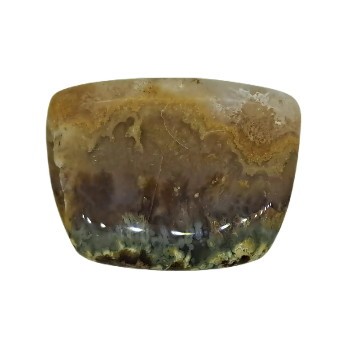 Prudent Man Agate Cabochon 65ct