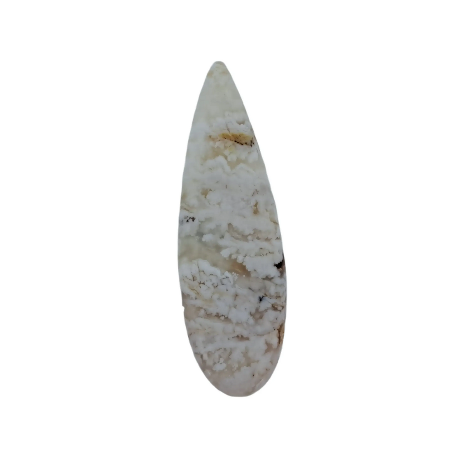 Regency Rose Plume Agate Cabochon 50ct