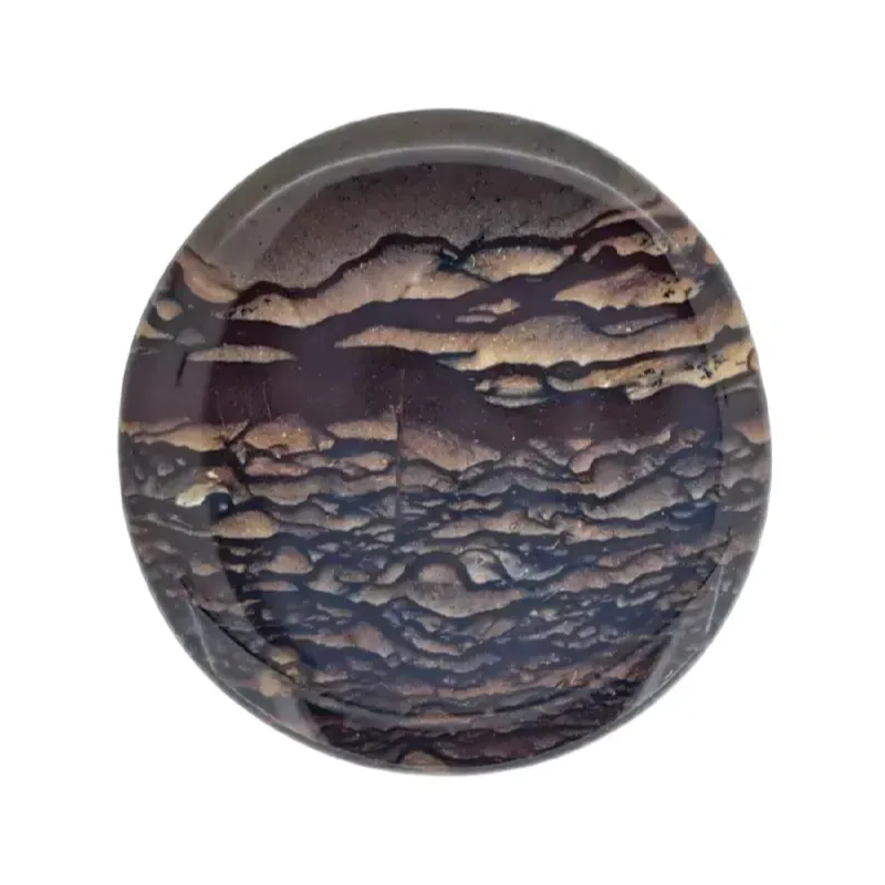 Blue Deschutes Jasper Cabochon 57ct