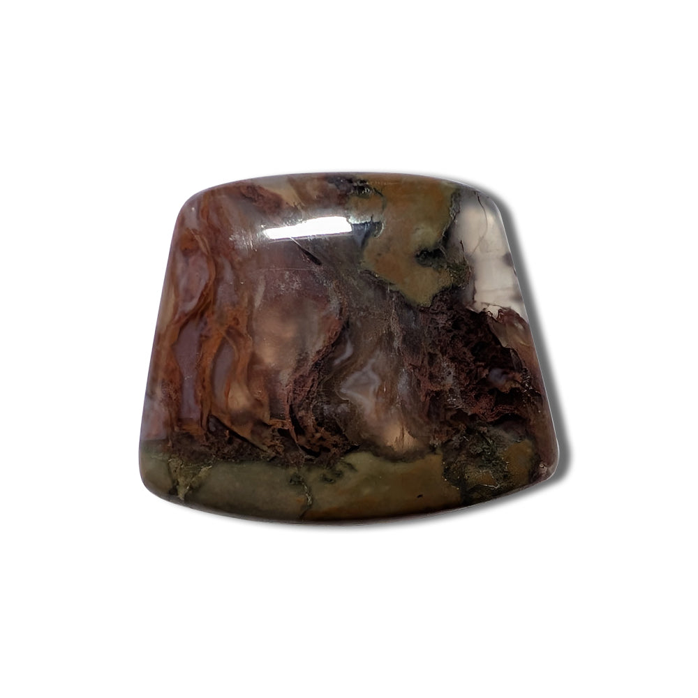Priday Plume Agate Cabochon 56.9ct