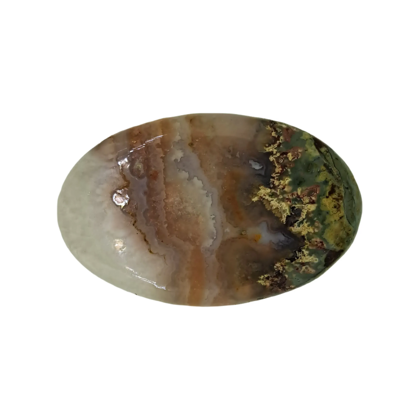 Prudent Man Agate Cabochon 25g